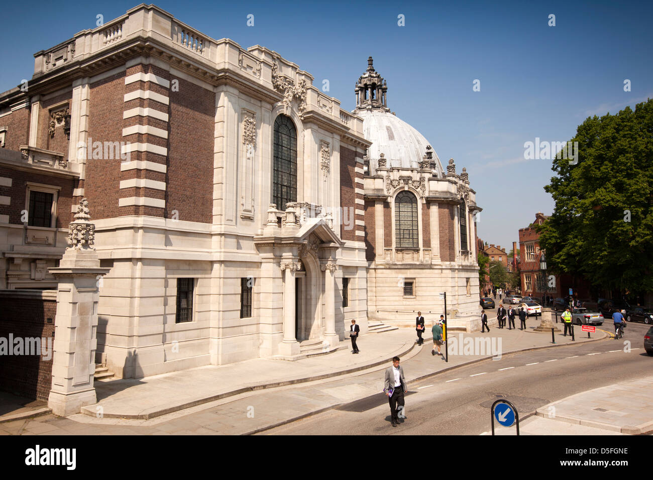 England, Berkshire, Eton College Aula und Bibliothek Stockfoto