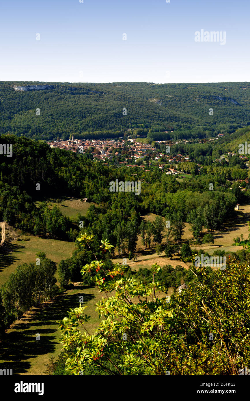 KalksteinSchlucht oberhalb St. Antonin Noble Val, Tarn et Garonne