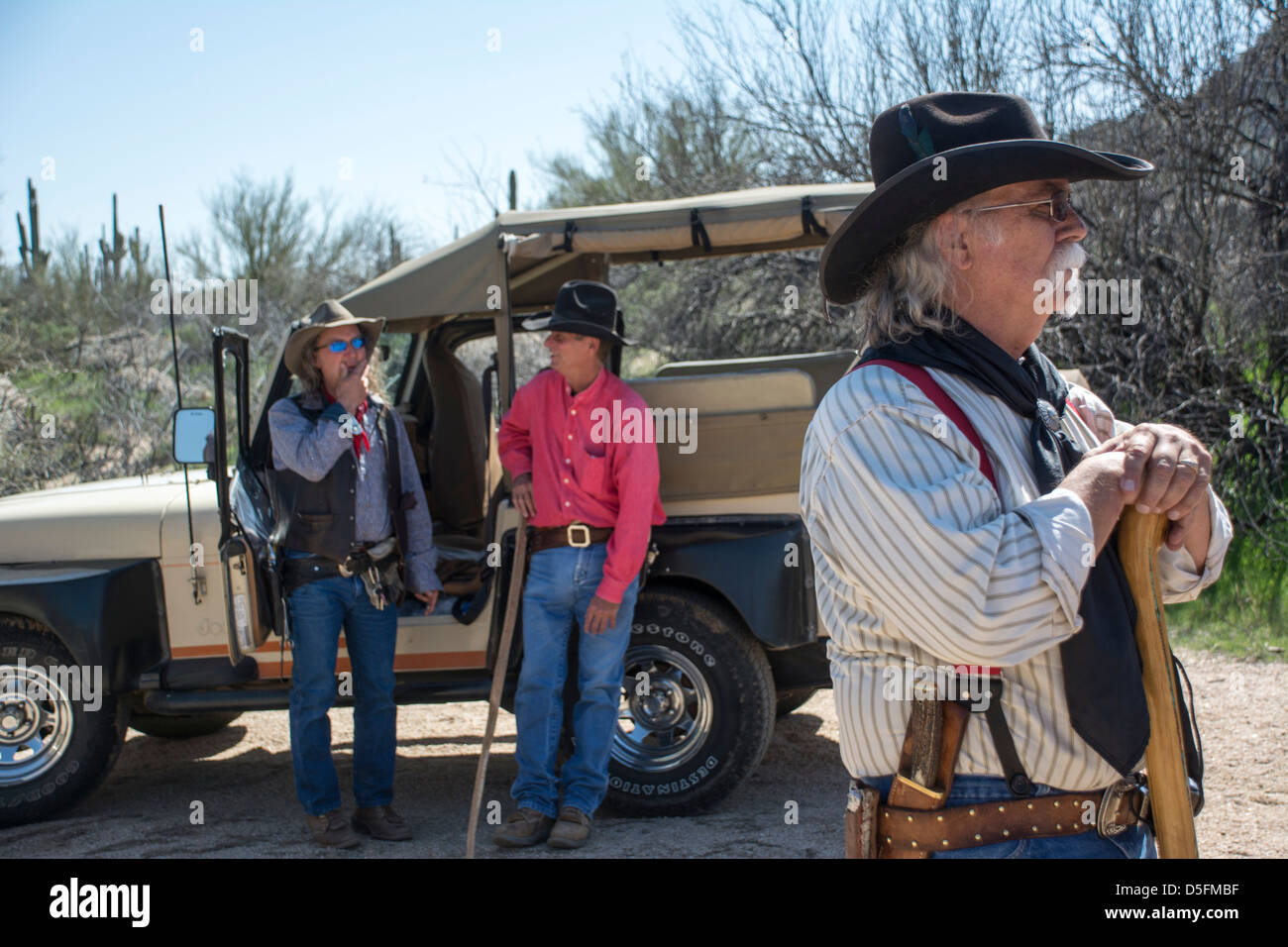 American Cowboy Stockfoto