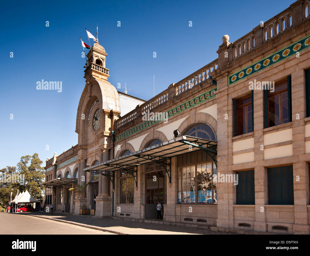 Antananarivo, Madagaskar Gare Soarano, ehemaliger Bahnhof Stockfoto