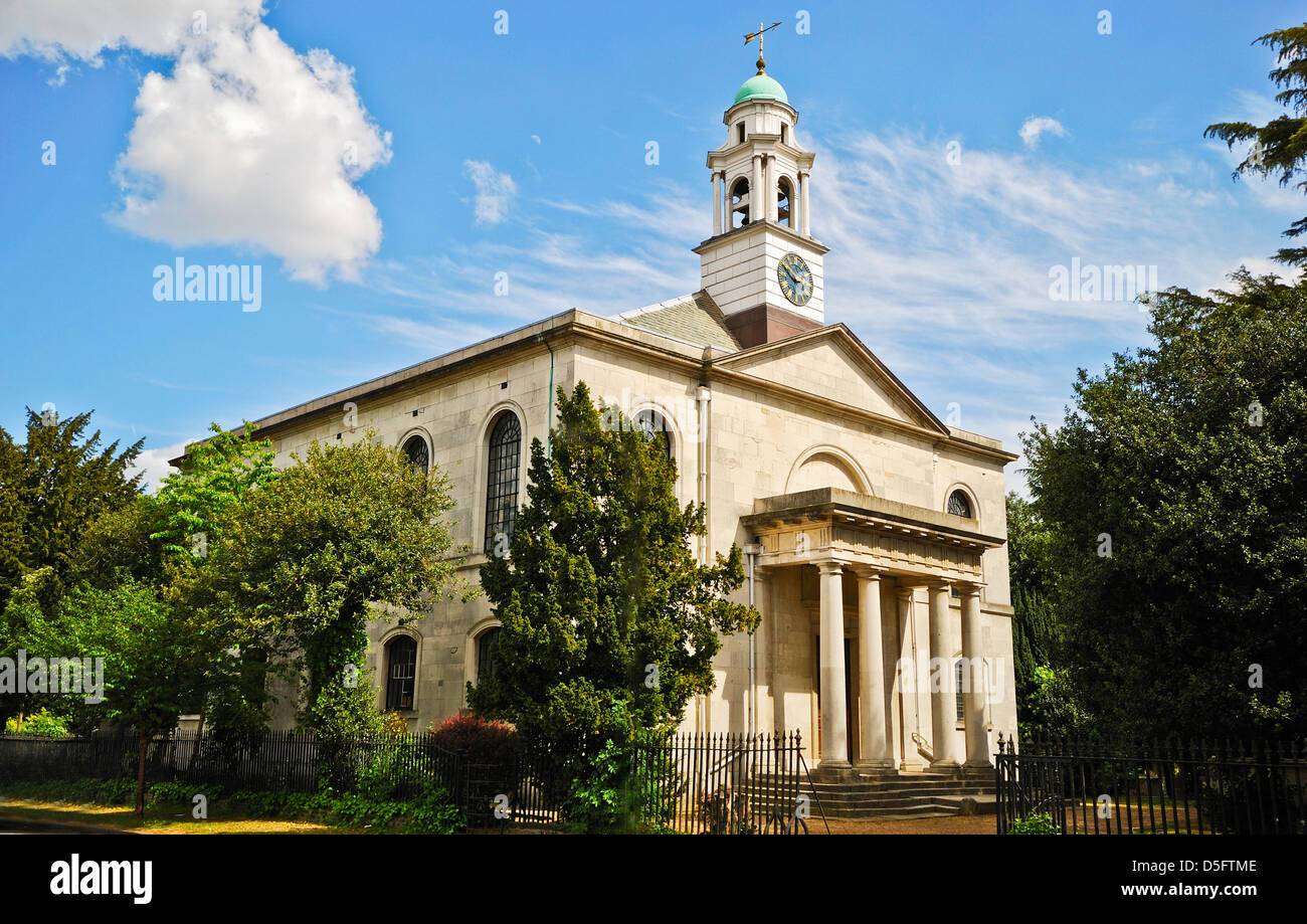 KIRCHE VON STR. MARY DIE JUNGFRAU, WANSTEAD, LONDON E11 Stockfoto