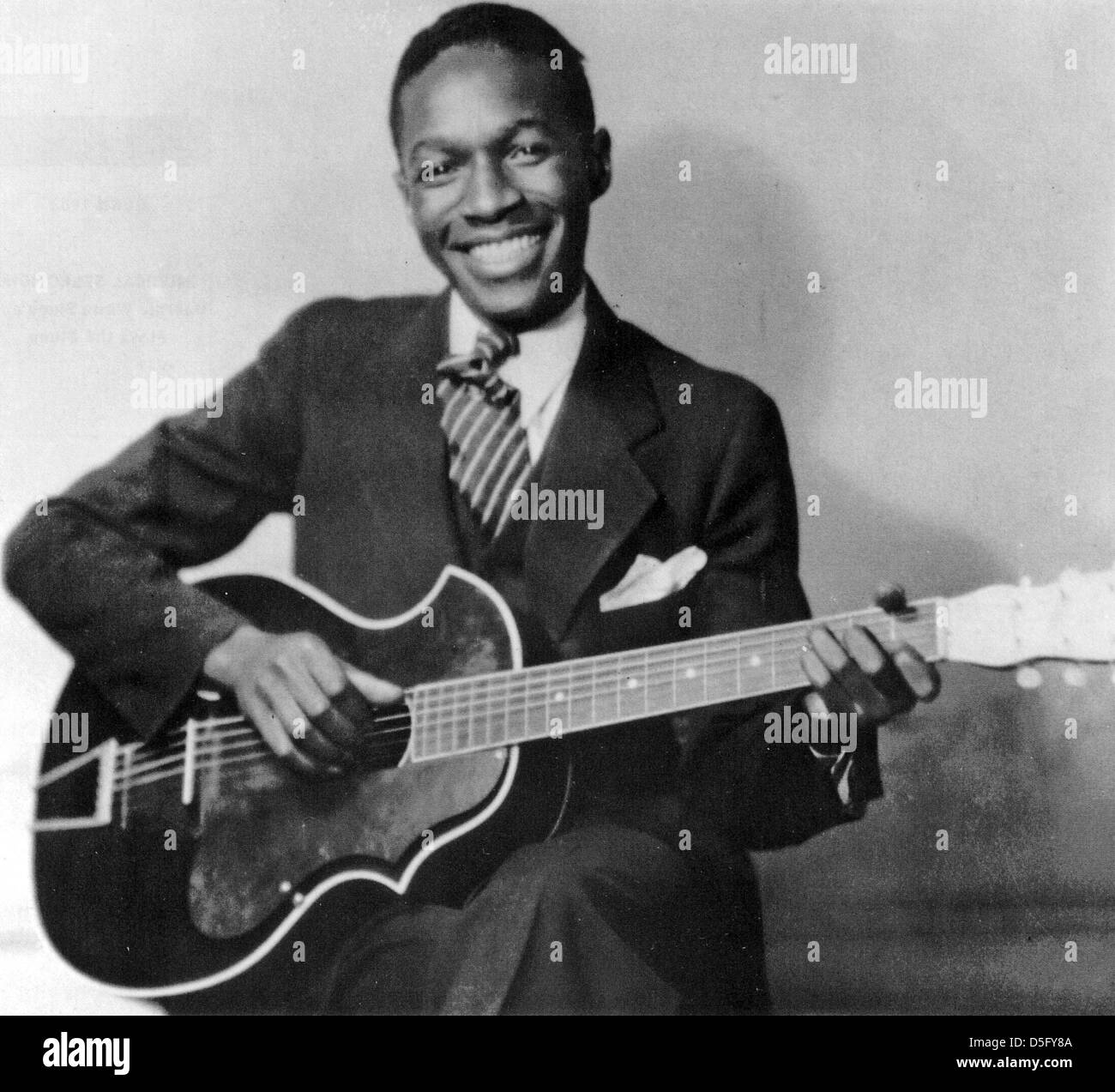 JOSH WHITE (1908-1969) uns Blues-Musiker um 1930 Stockfoto