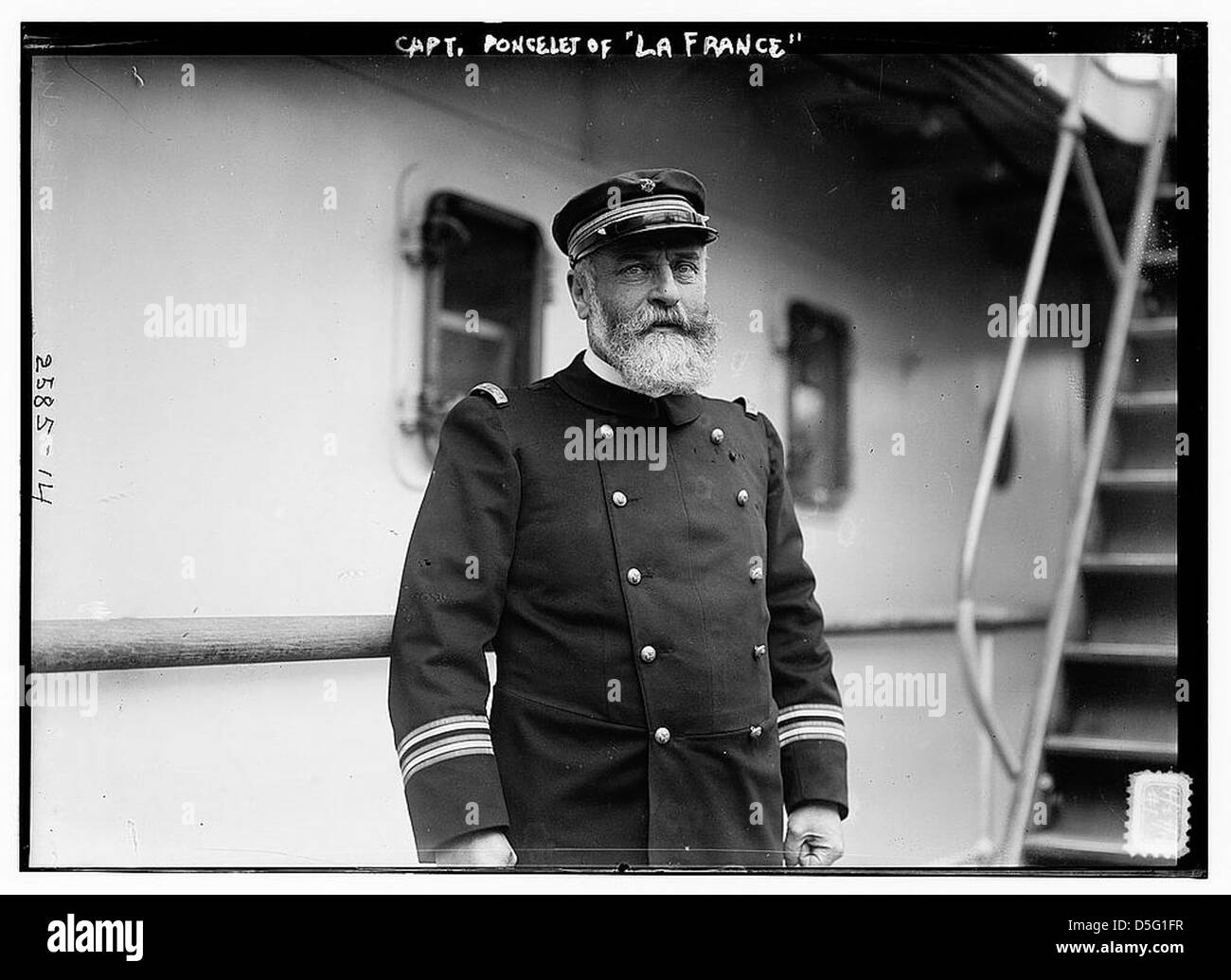 Capt Poncelet LA France (LOC) Stockfoto