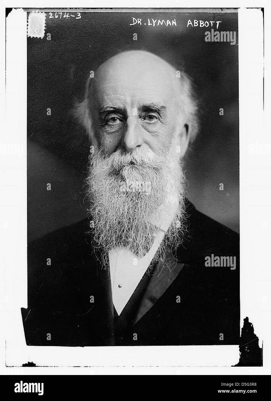 Dr. Lyman Abbott (LOC) Stockfoto