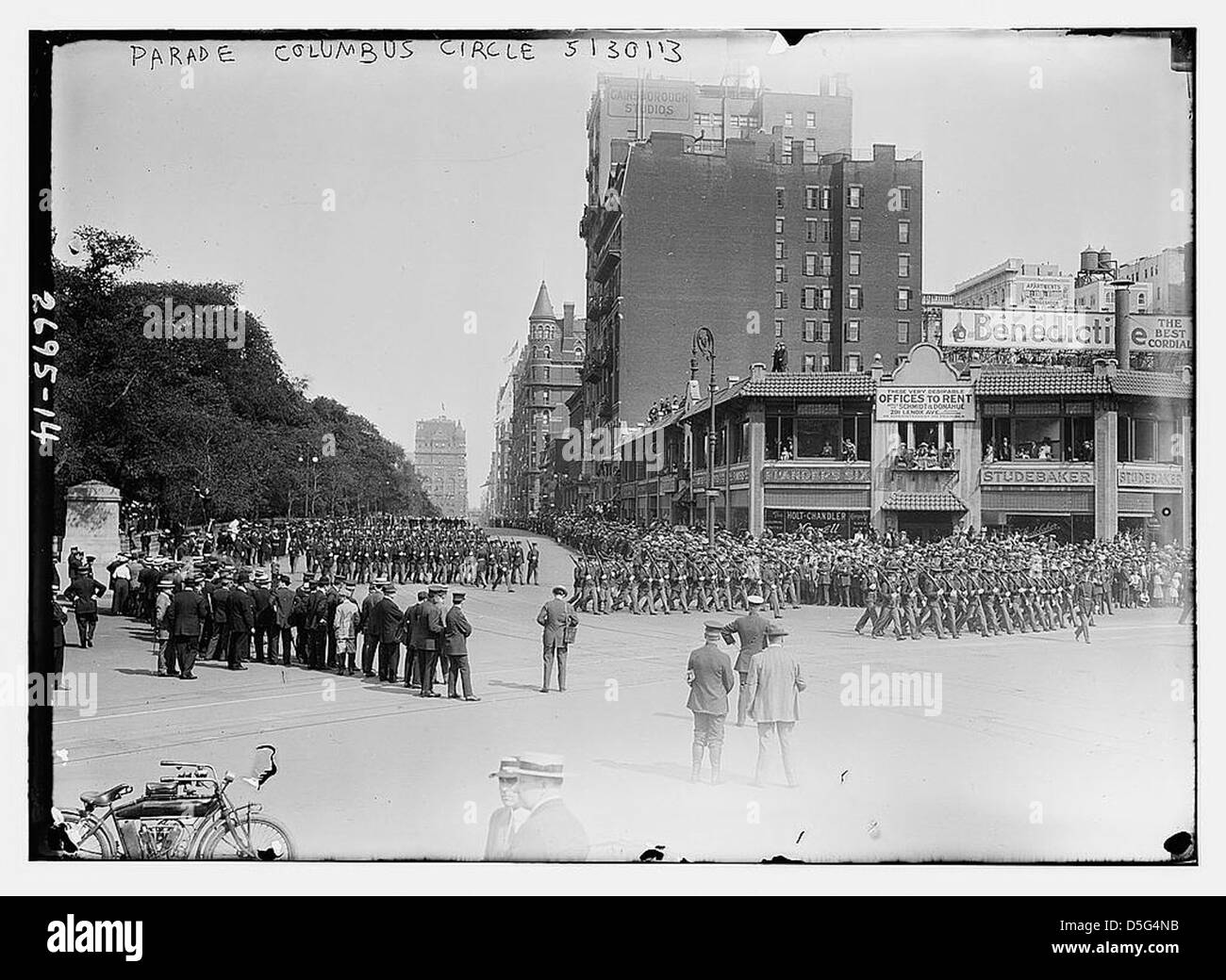 Parade Columbus Circle (LOC) Stockfoto