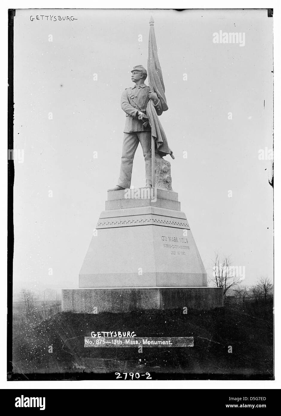 Gettysburg 13. Messe Denkmal (LOC) Stockfoto