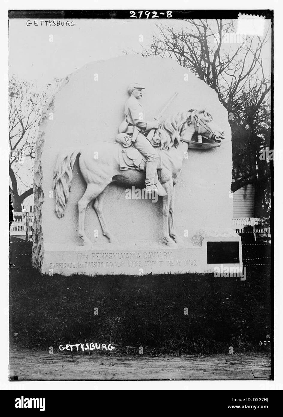 Gettysburg (LOC) Stockfoto