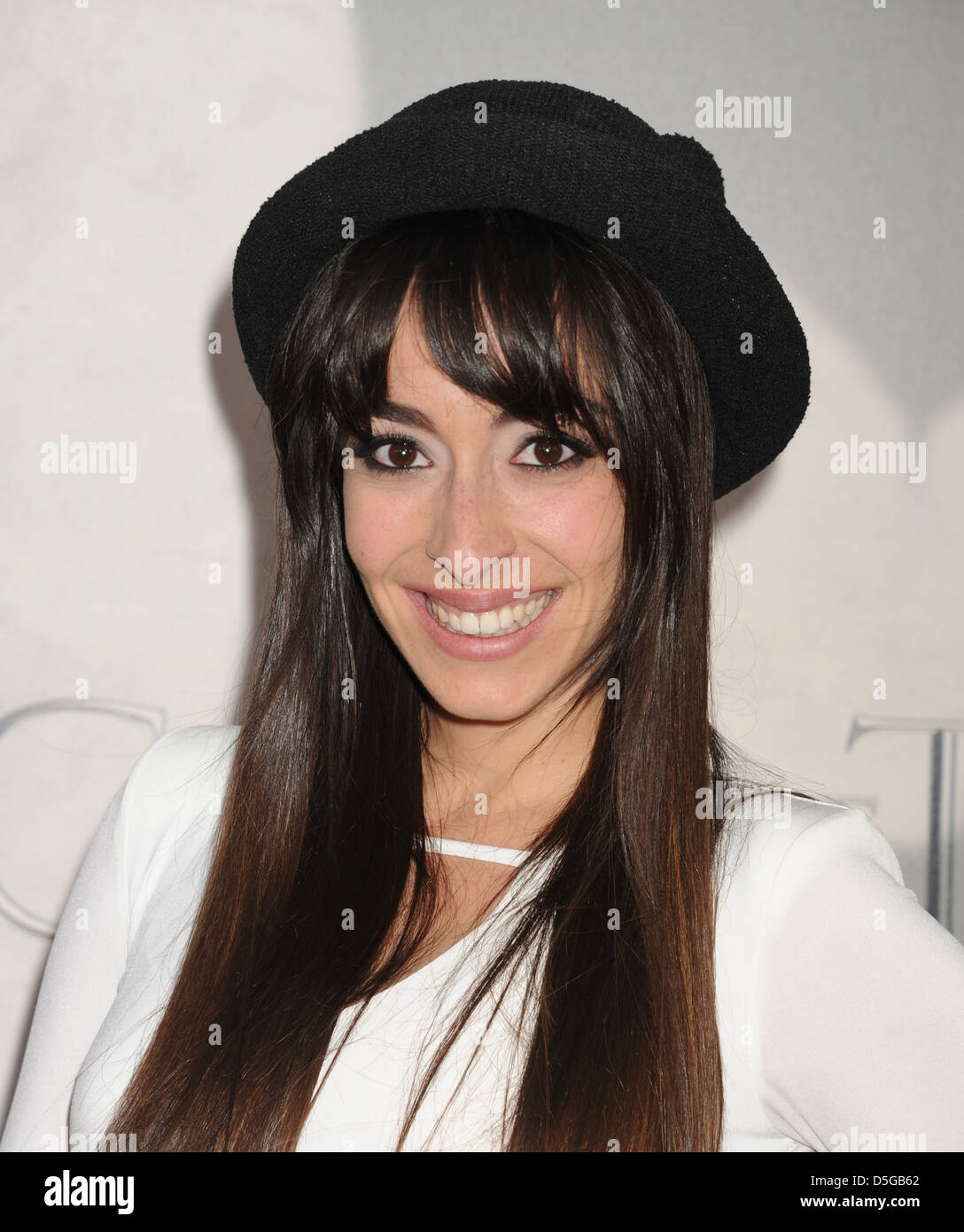 OONA CHAPLIN spanische Schauspielerin im März 2013. Foto Jeffrey Mayer Stockfoto