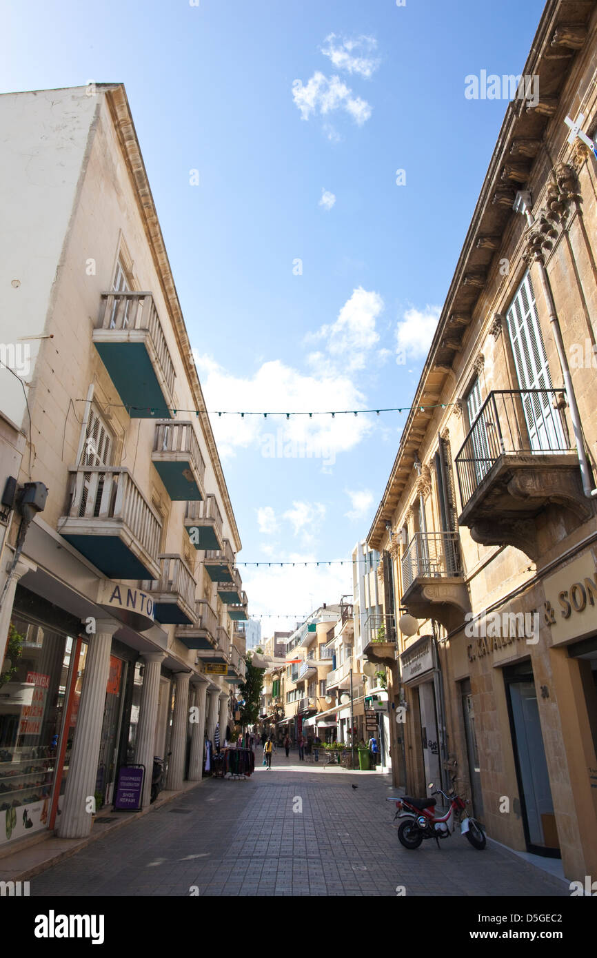 Nikosia, Zypern, Nikosia Altstadt Süd-Nikosia, Zypern, Griechenland Stockfoto