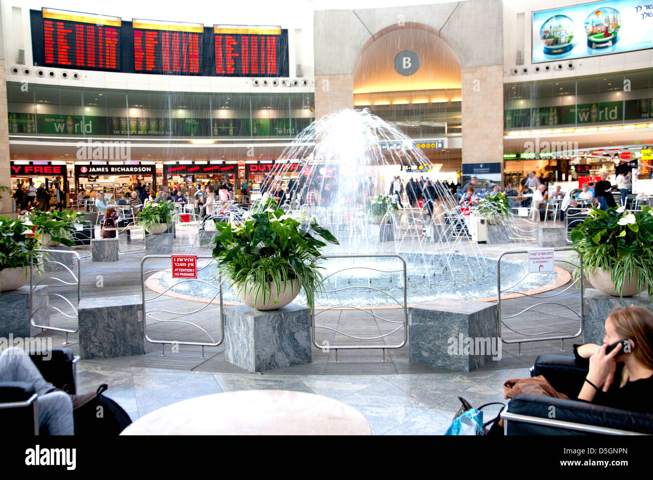 Flughafen Ben Gurion, Tel Aviv, Israel, Naher Osten Stockfoto