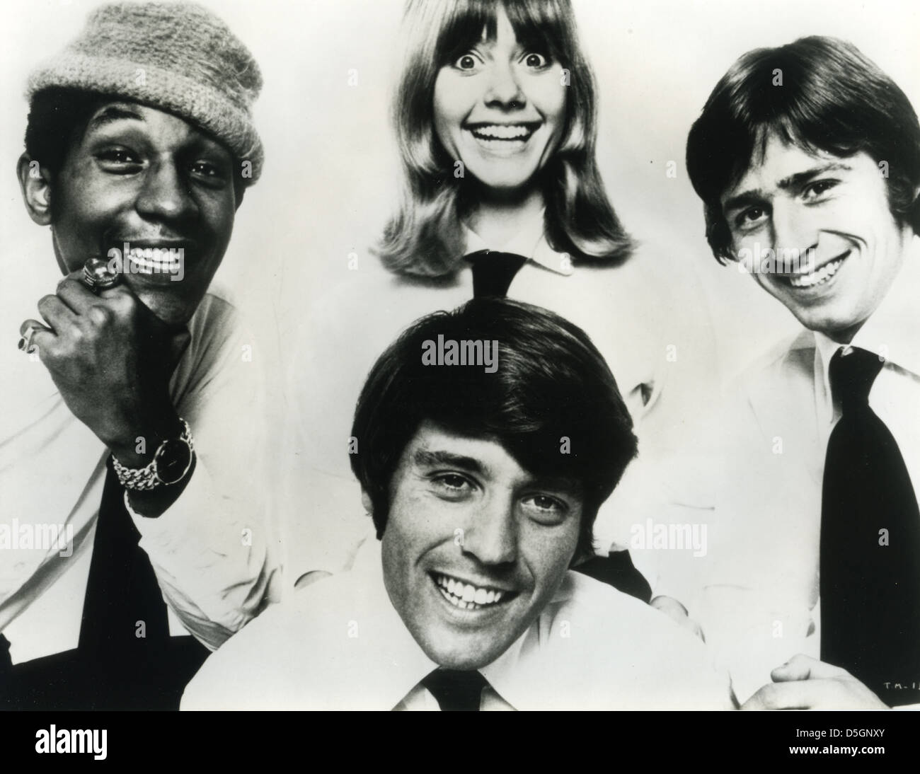 TOOMORROW Promo-Foto der Popgruppe Sonderangebot-1970 Film des gleichen Namens mit Olivia Newton-John Stockfoto