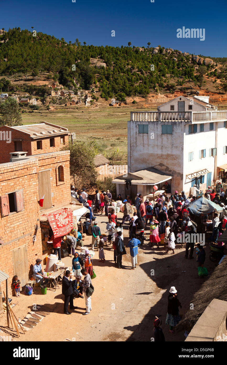 Madagaskar, Ambatofosy, lokalen Markt im Zentrum der Stadt Stockfoto