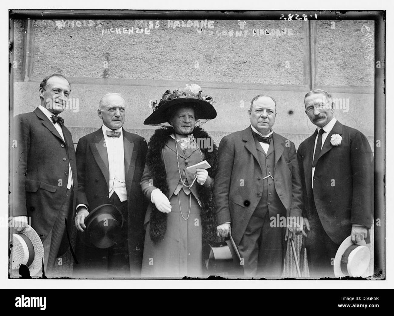 McReynolds, McKenzie, Miss Haldane, Viscount Haldane (LOC) Stockfoto