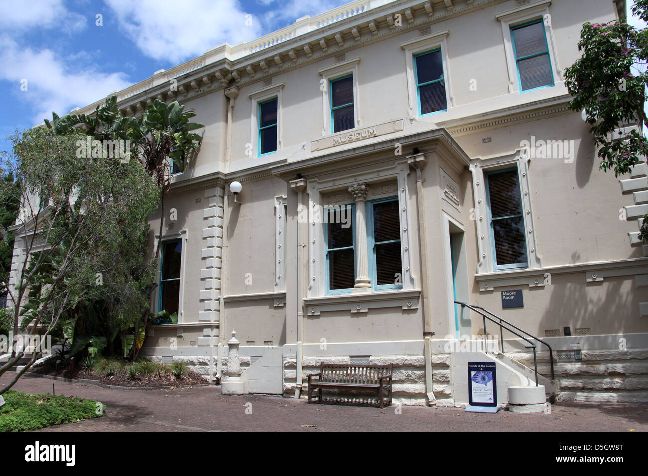 Die National Herbarium von New South Wales in den Royal Botanic Gardens datiert 1899 Stockfoto