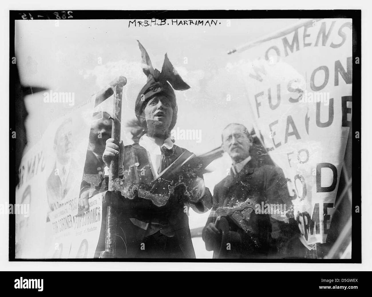 [Mrs Charles Dana Gibson sprechen] (LOC) Stockfoto