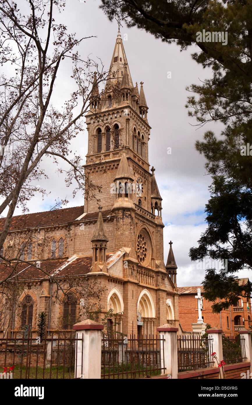 Madagaskar, Antsirabe, Kathedrale Stockfoto