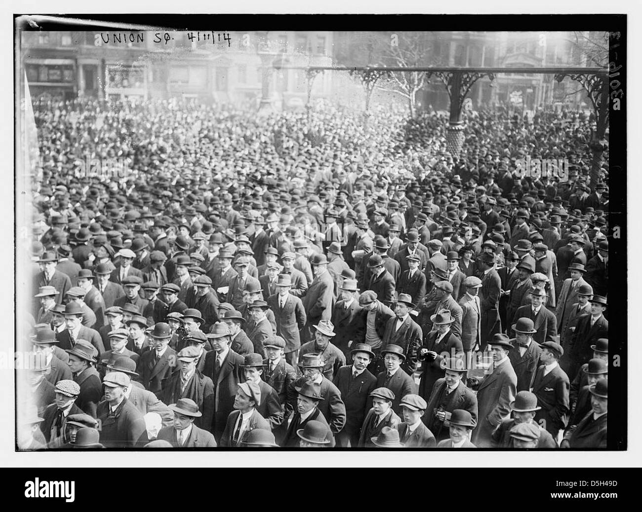 IWW-treffen--Union sq., 11.04.14 (LOC) Stockfoto