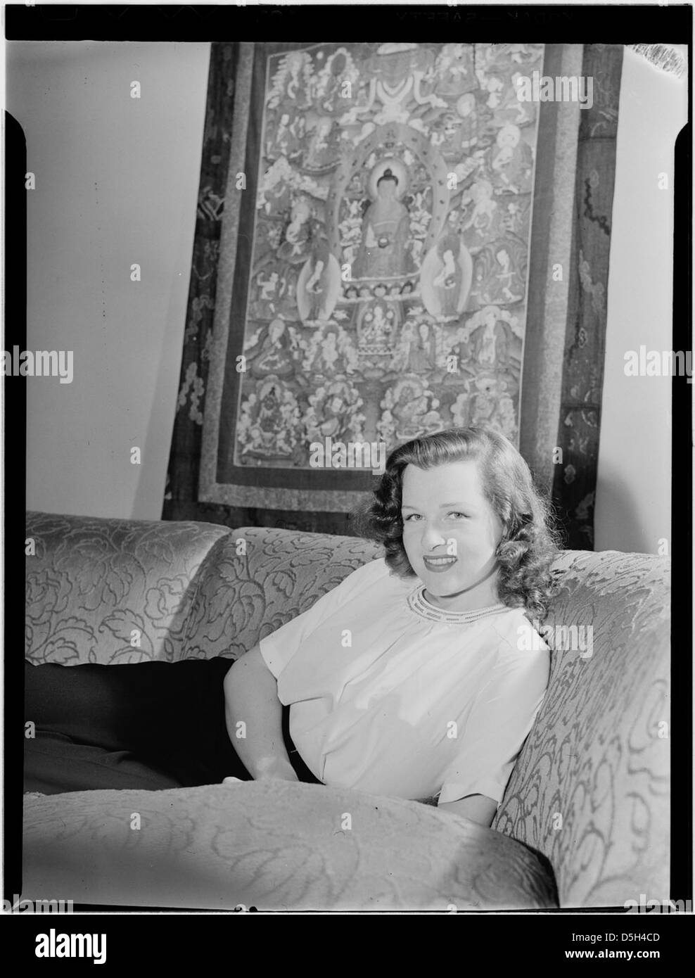 [Porträt von Jo Stafford, New York, N.Y.(?), ca. Juli 1946] (LOC) Stockfoto