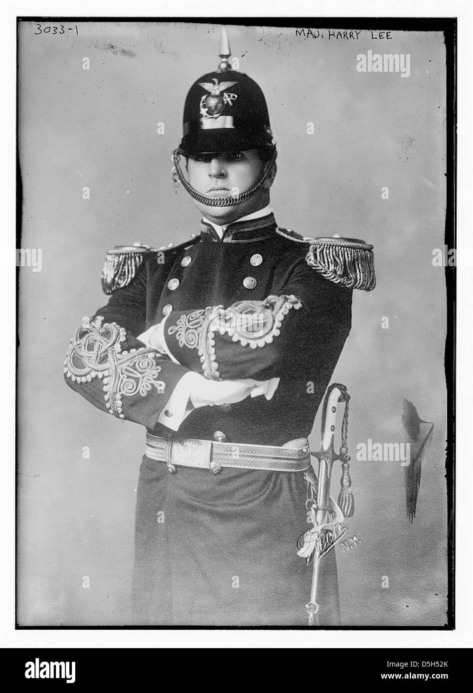 Maj Harry Lee (LOC) Stockfoto