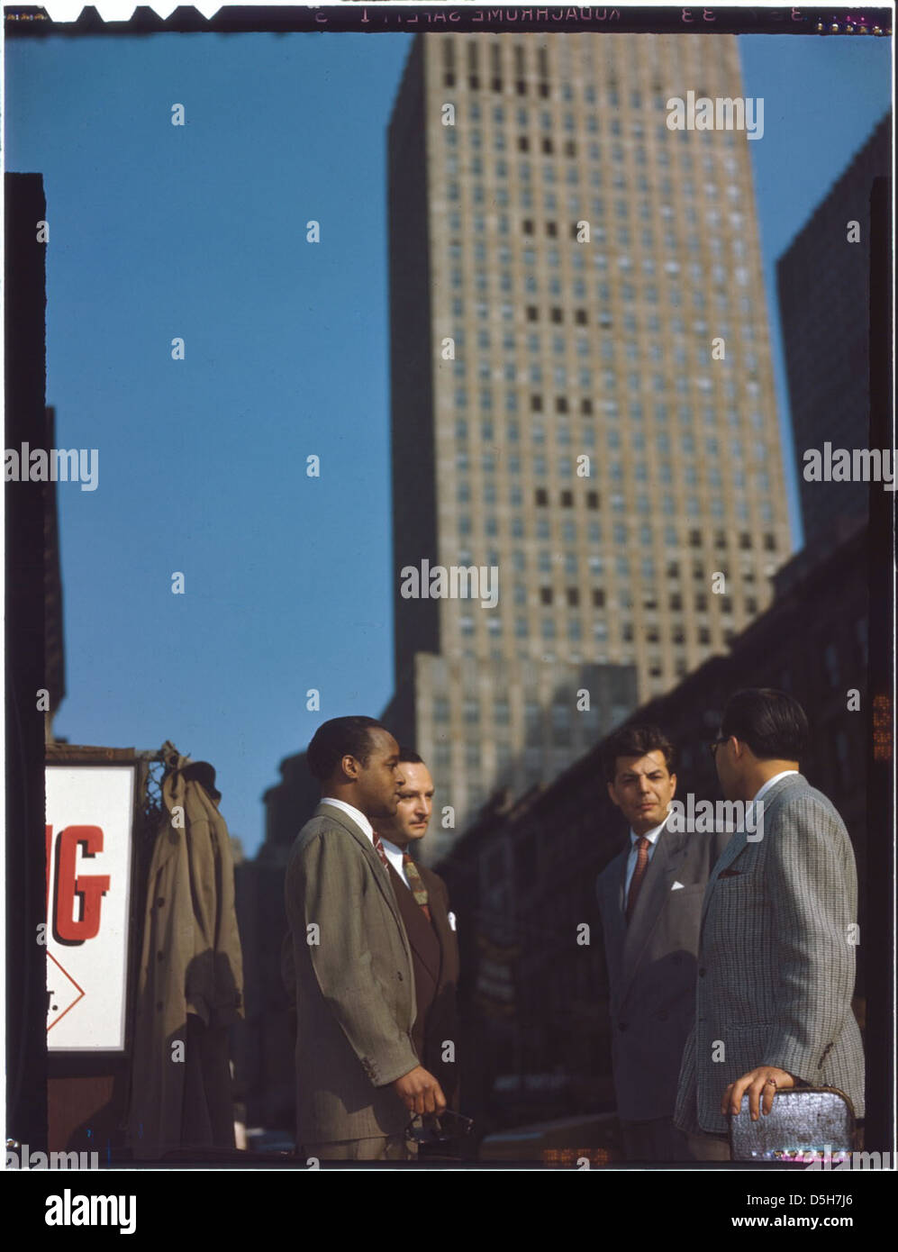 [Porträt von Joe Marsala, 52nd Street, New York, N.Y., ca. 1948] (LOC) Stockfoto