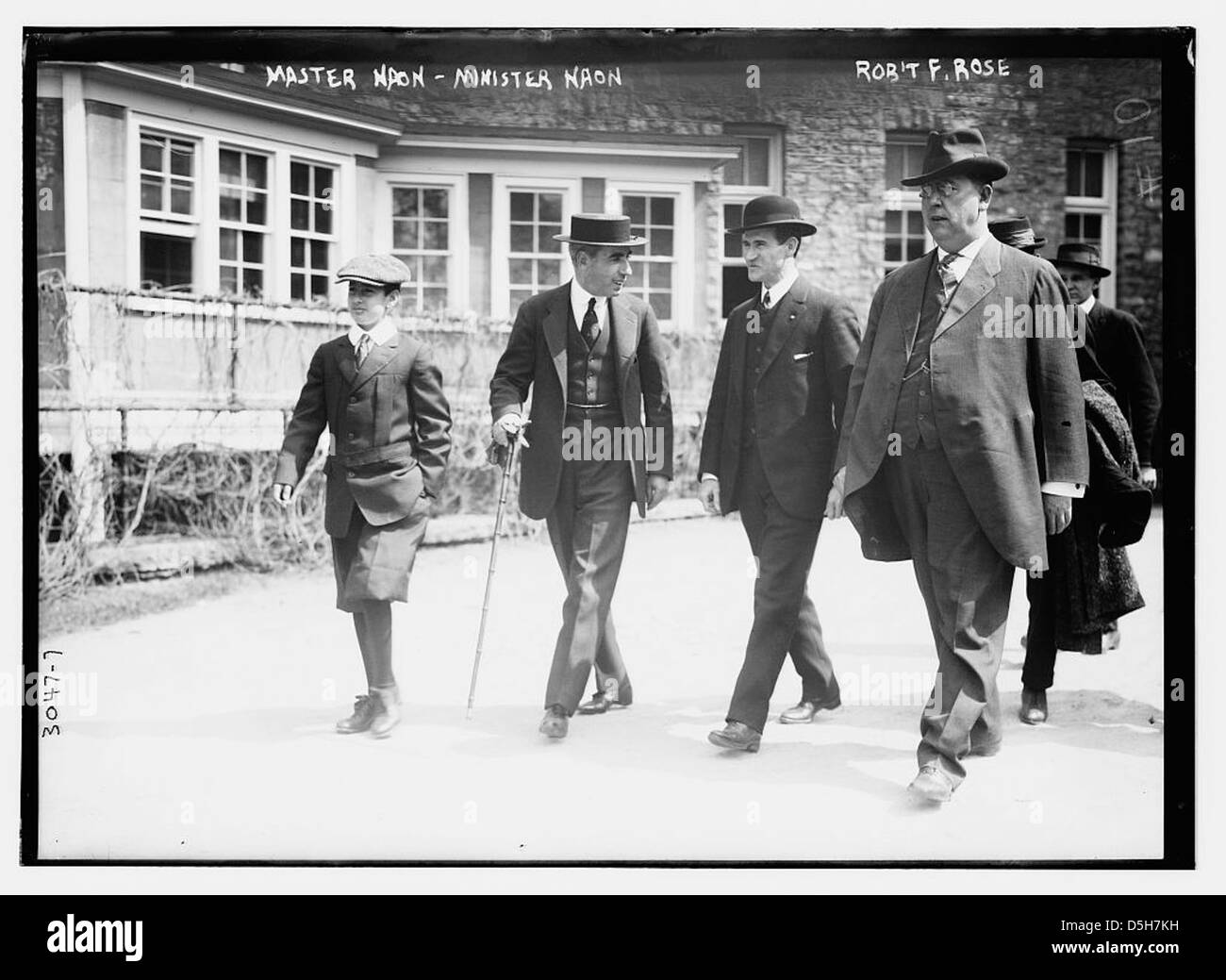 Master Naon, Minister Naon Rob't F. Rose (LOC) Stockfoto