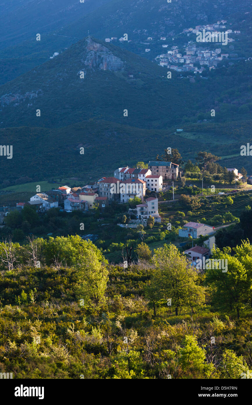 Frankreich, Korsika, Le Nebbio, Murato, Nebbio-Landschaft Stockfoto