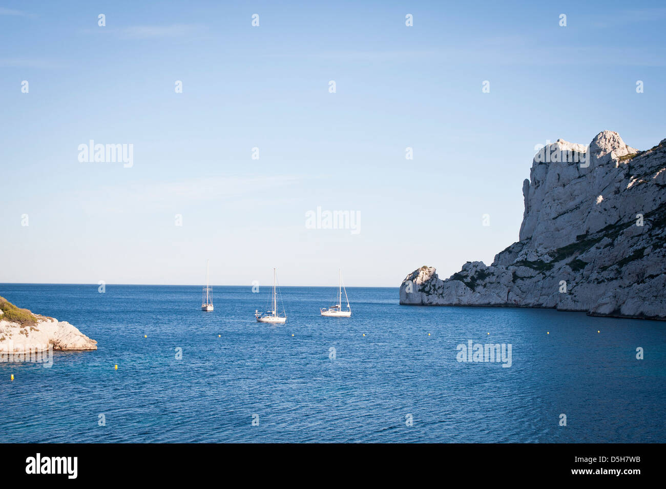 Die Calanques bei Marseille, Frankreich Stockfoto