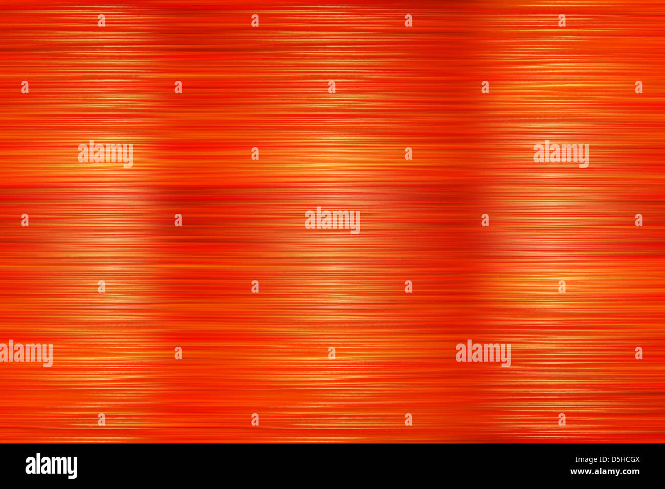 Orange abstrakten Hintergrund, horizontale Linien Stockfoto