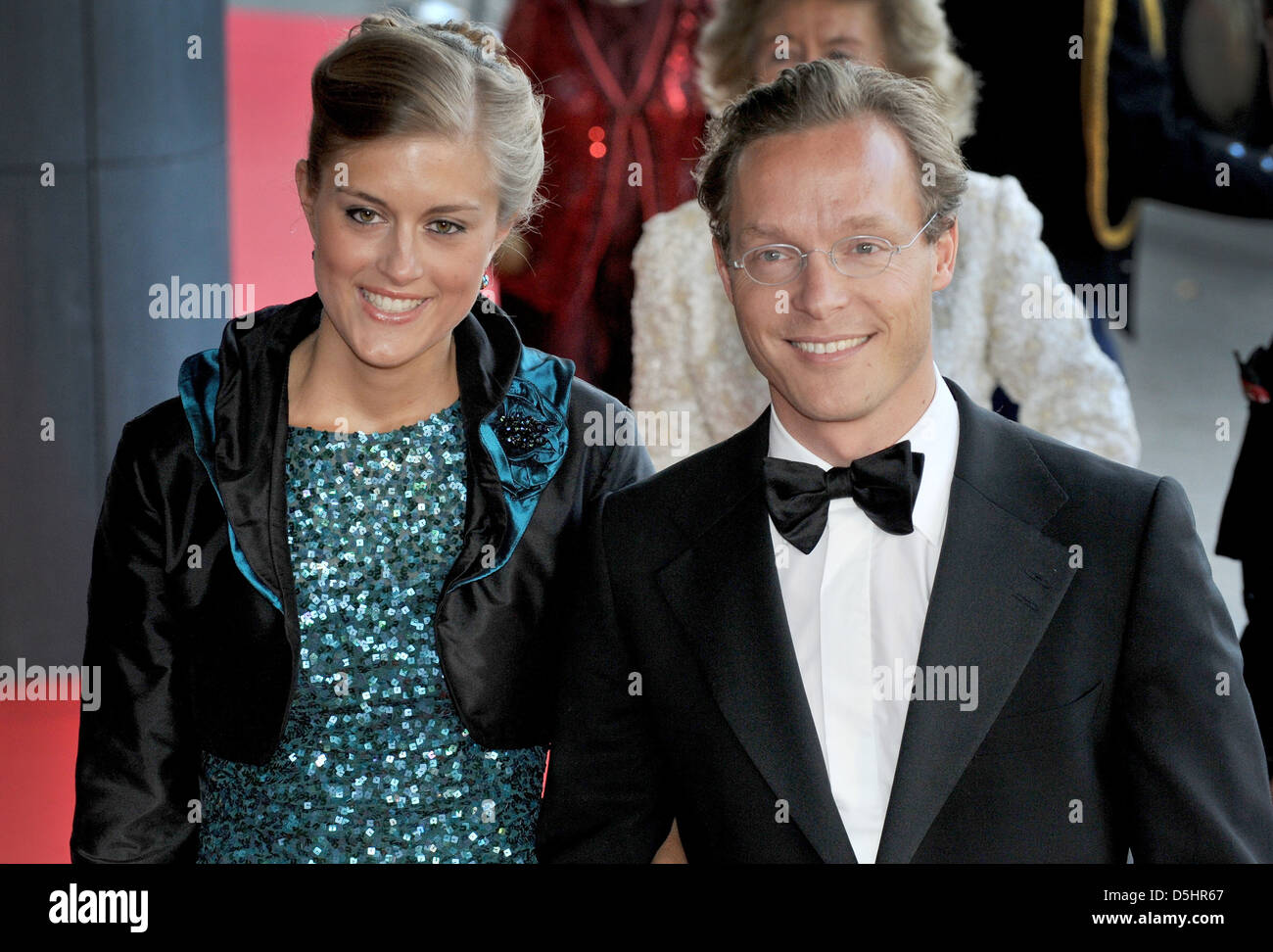 Prinz Jaime de Bourbon de Parme und Paulette van Ommen Konzertbesuch