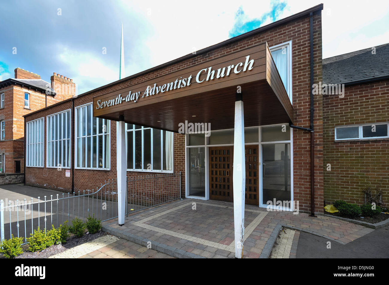 Kirche der Siebenten-Tags-Adventisten Stockfoto