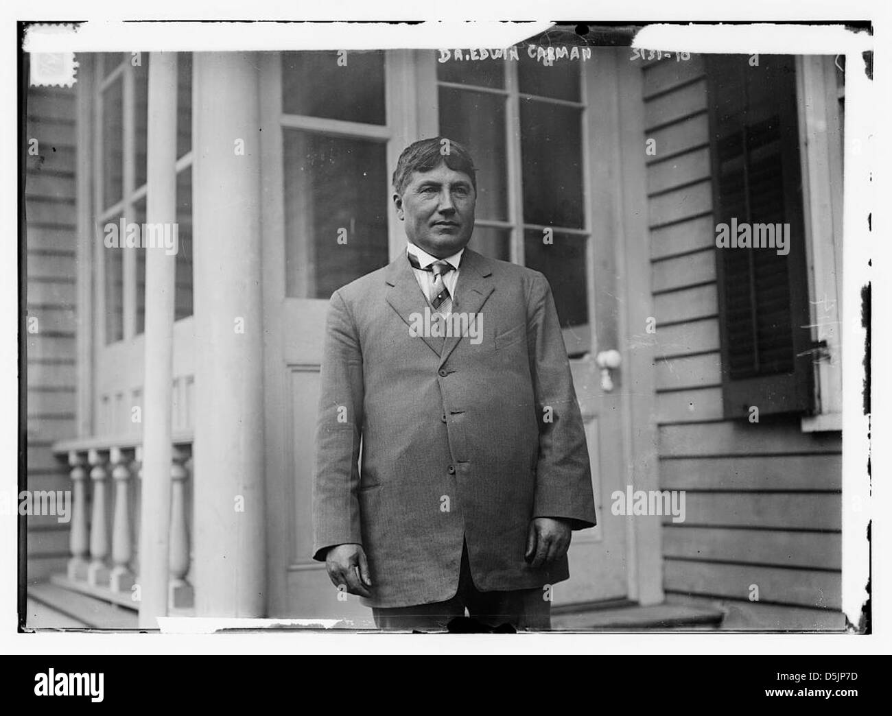 Dr. Edwin Carman (LOC) Stockfoto