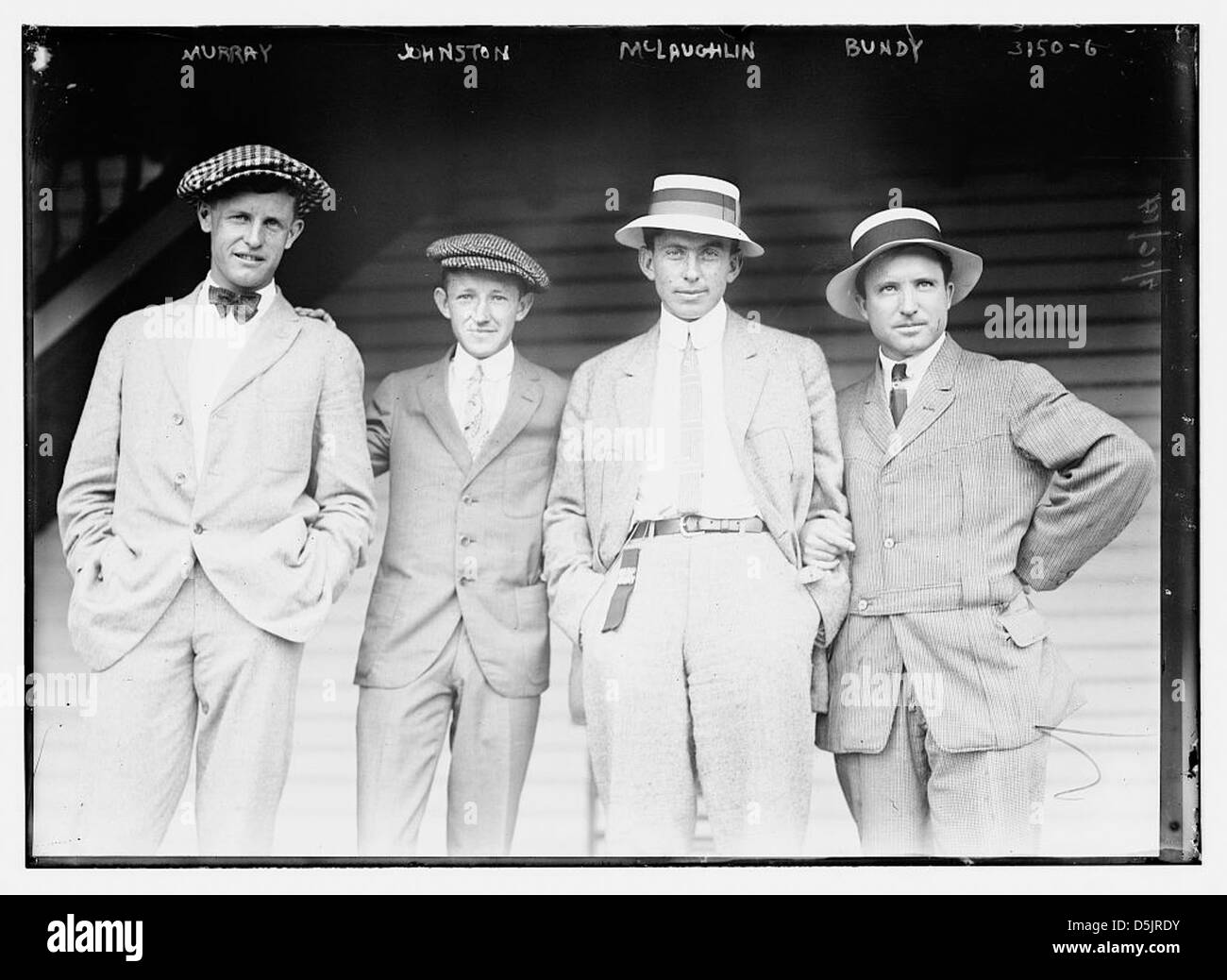 Murray, Johnston, McLaughlin [d. h. McLoughlin] Bundy (LOC) Stockfoto