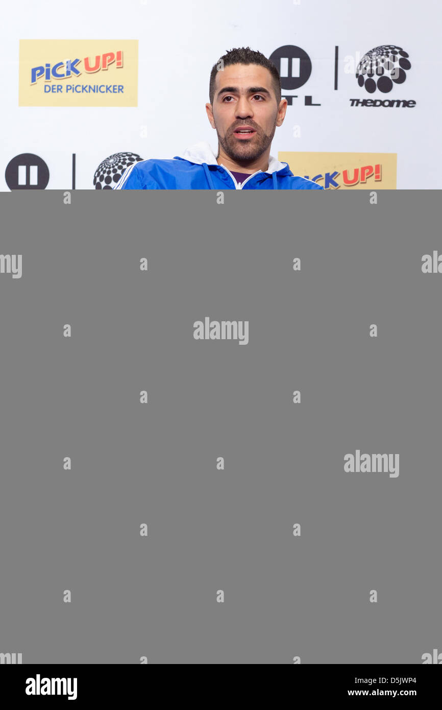 Bushido auf einer Pressekonferenz für deutsche TV show 'The Dome' im Colosseum-Theater. Essen, Deutschland - 31.05.2011 Stockfoto