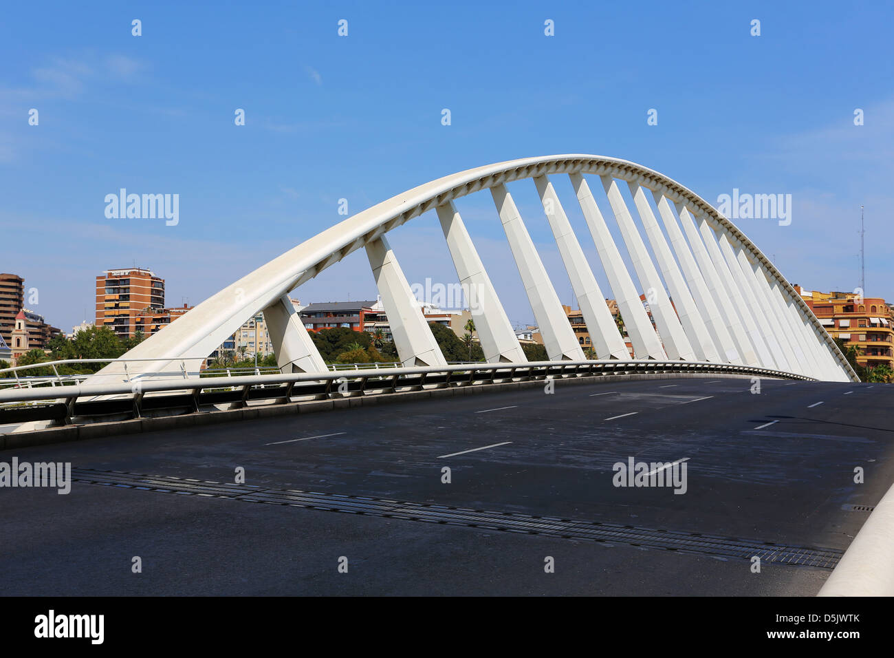Puente De La Exposición, Valencia Stockfoto