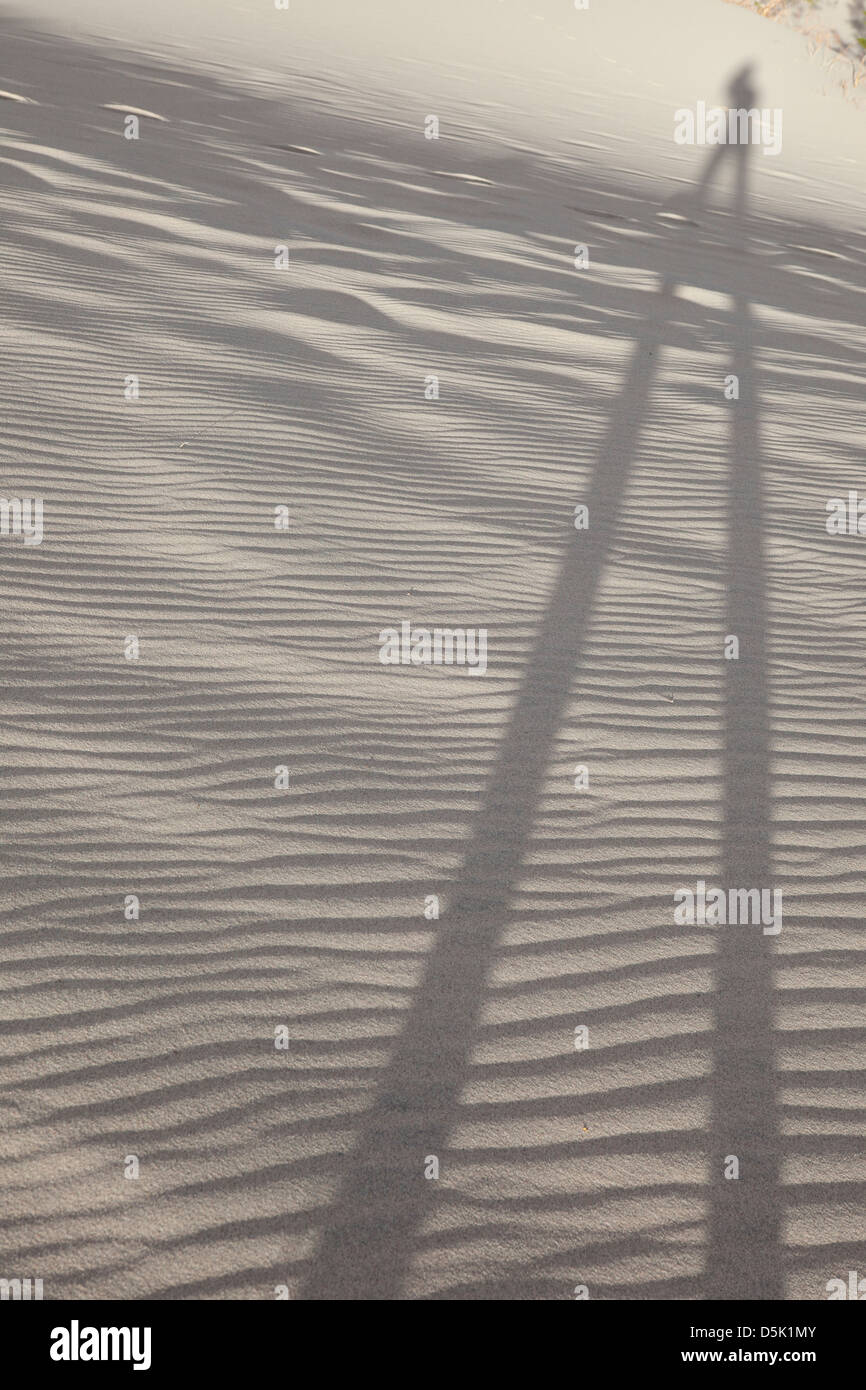 Sanddünen Death Valley, Kalifornien Stockfoto