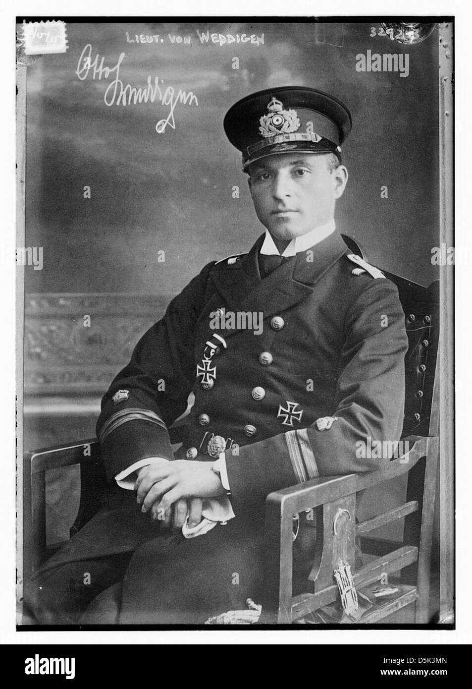Kapitänleutnant von Weddigen [d. h. Otto Weddigen] (LOC) Stockfoto