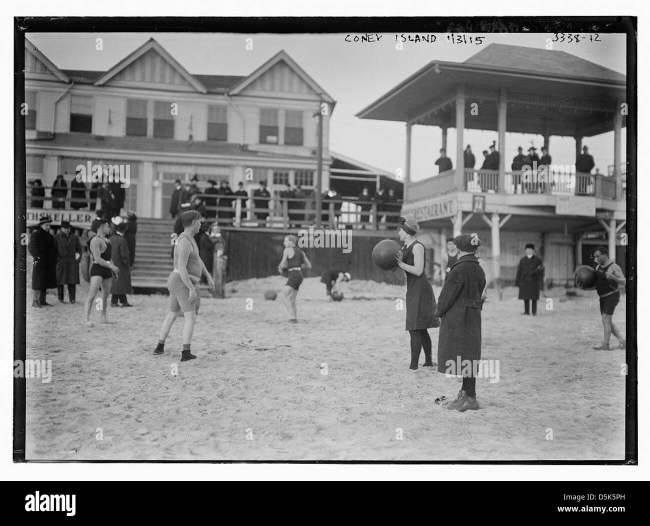 Coney Island, 03.01.15 (LOC) Stockfoto