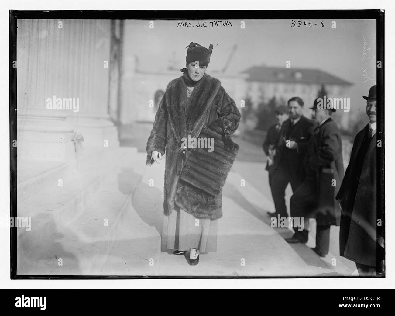 Frau j. C. Tatum (LOC) Stockfoto