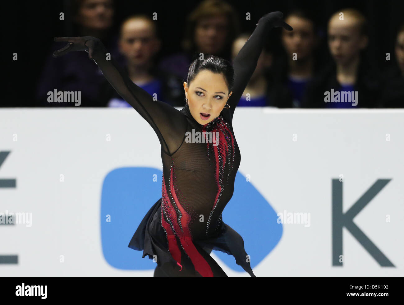 Elizaveta Tuktamysheva (RUS), 16. März 2013 - Eiskunstlauf: ISU World Eiskunstlauf-Weltmeisterschaften 2013, Frauen Kür im Budweiser Gardens, London, Kanada.  (Foto von Daiju Kitamura/AFLO SPORT) Stockfoto