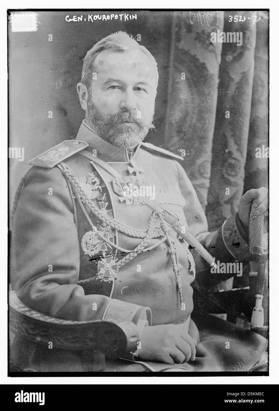 Gen Kouropotkin (d. h. Kuropatkin) (LOC) Stockfoto