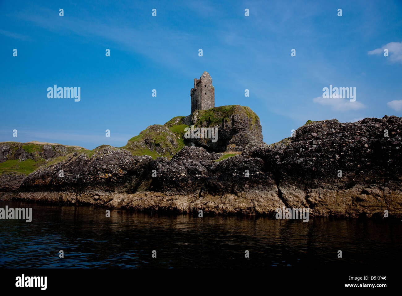 Schloss Gylen, Insel Kerrera, Argyll, Schottland Stockfoto