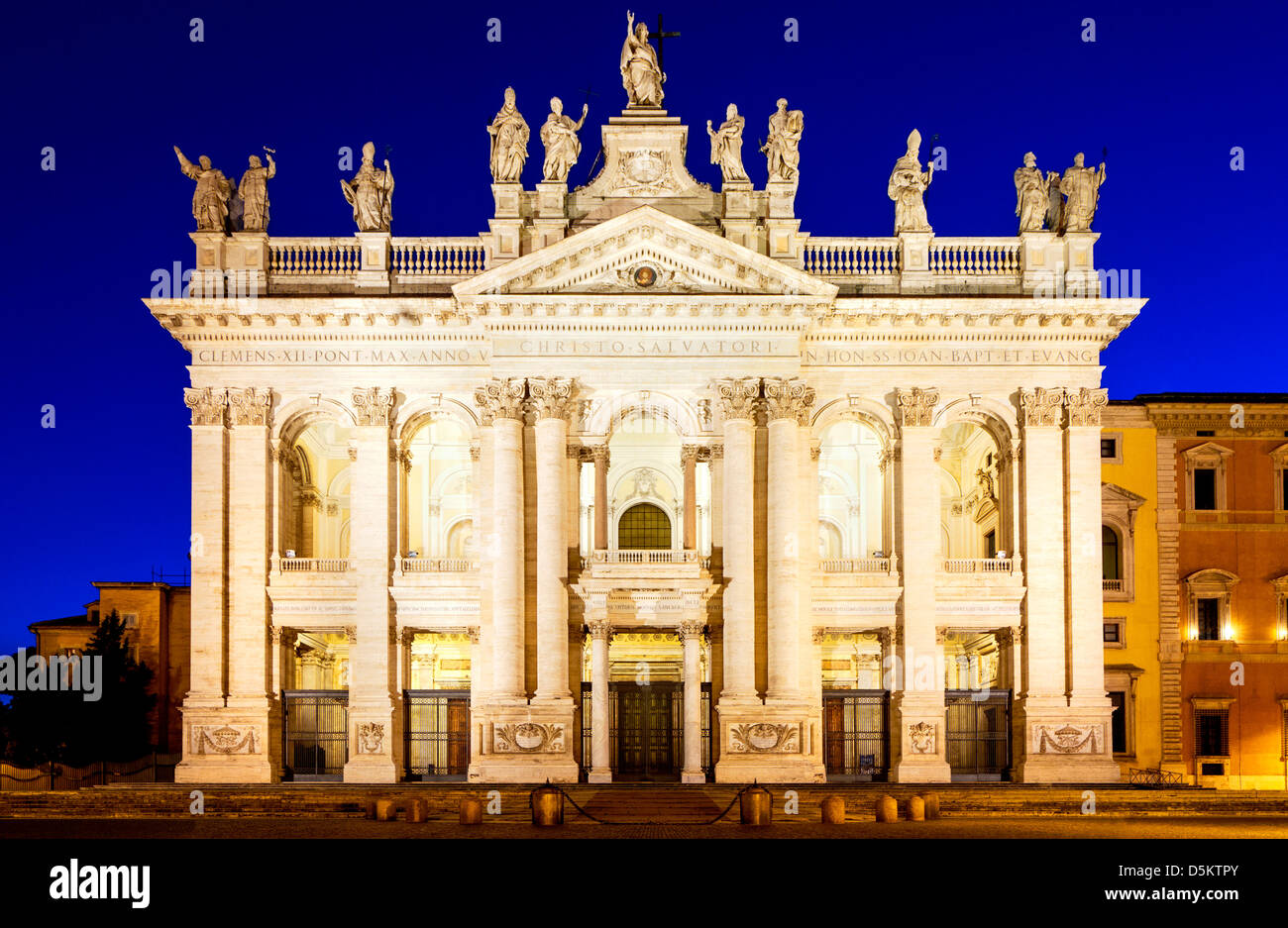 Arcibasilica Papale San Giovanni Laterano, Rom, Italien Stockfoto