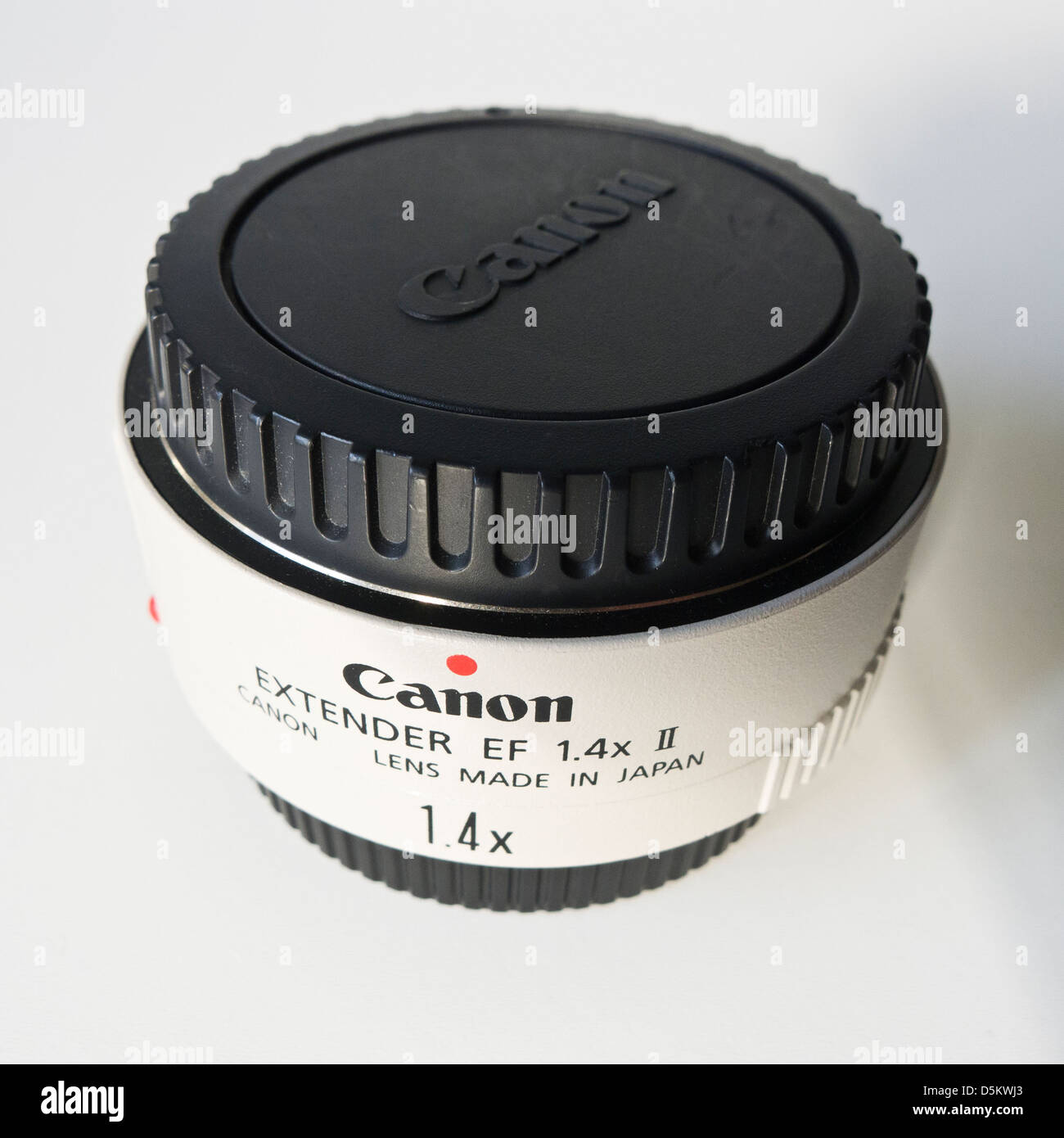 Canon Extender EF 1.4 mk mark II. Stockfoto