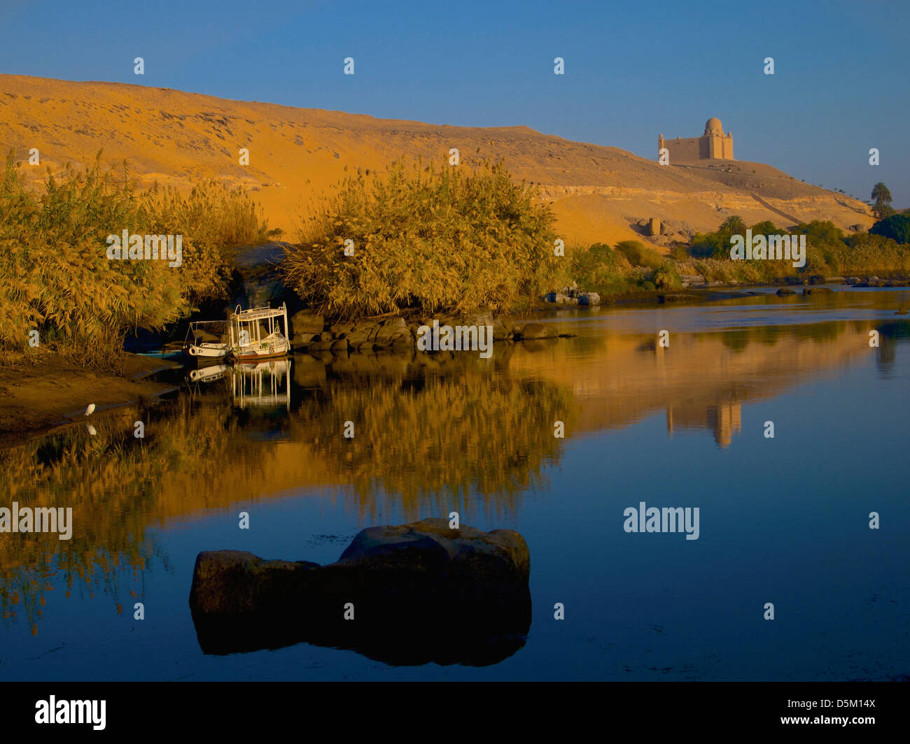 Mausoleum des Aga Khan, Assuan, Ägypten Stockfoto