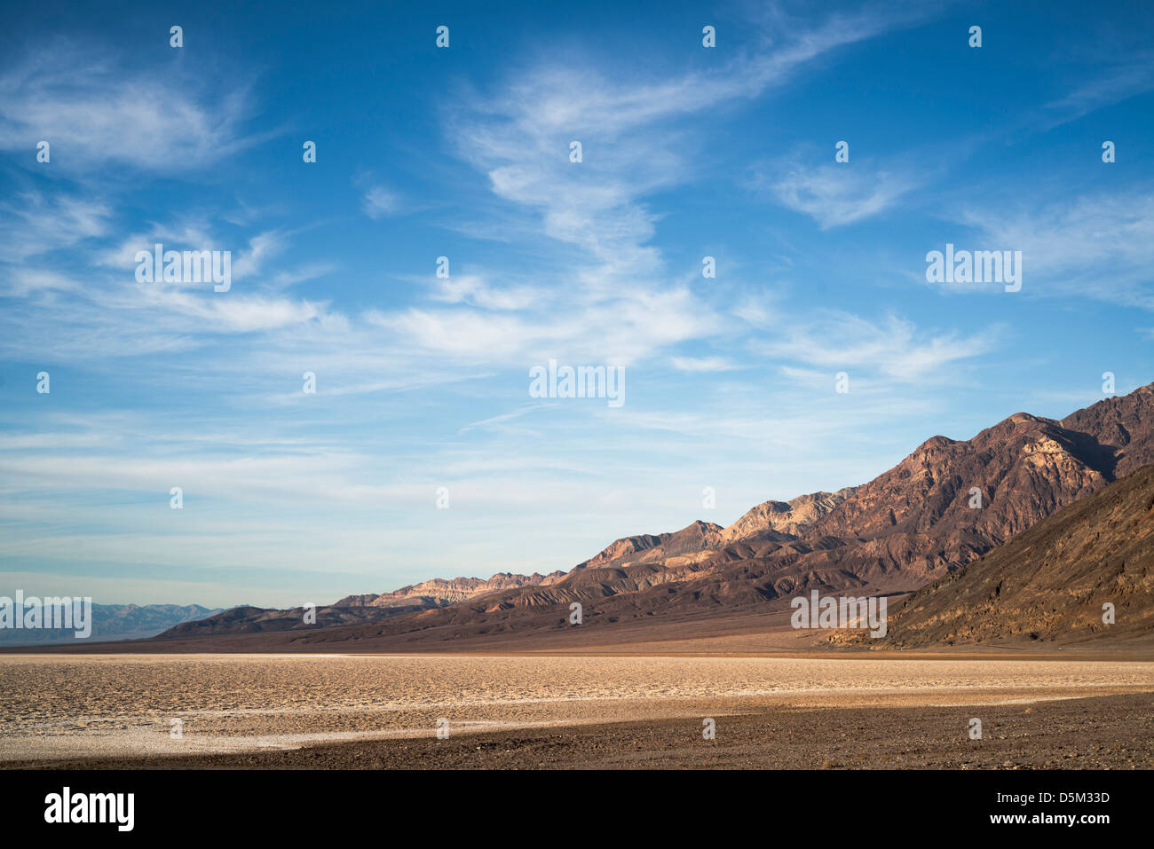 USA, Kalifornien, Death Valley, Wüstenlandschaft Stockfoto