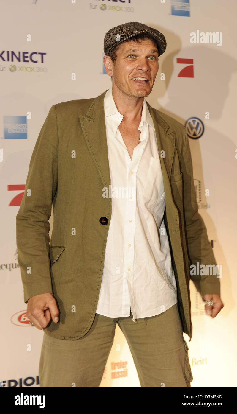 Goetz Otto bei "Movie meets Media" im P1 Club. München, Deutschland - 27.06.2011. Stockfoto