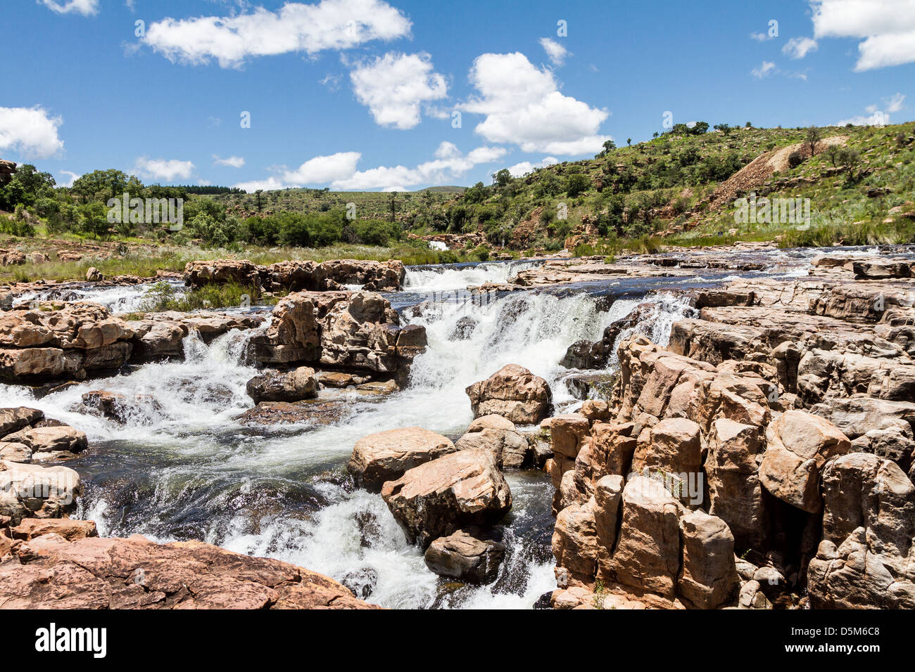 Bourkes Luck Potholes, Mpumalanga, Südafrika. Stockfoto