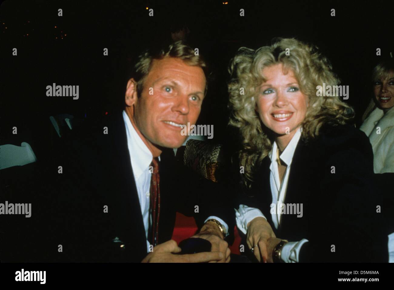 Registerkarte "Jäger mit Connie Stevens.Brease II. (Kredit-Bild: © Yoram Kahana/Globe Photos/ZUMAPRESS.com) Stockfoto