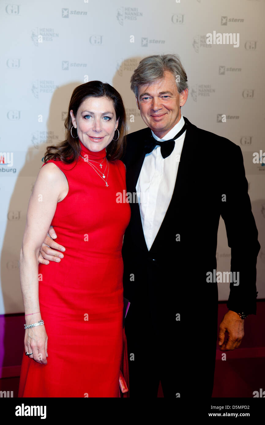 Alexandra Von Rehlingen und Matthias Prinz bei der HenryNannenPreis