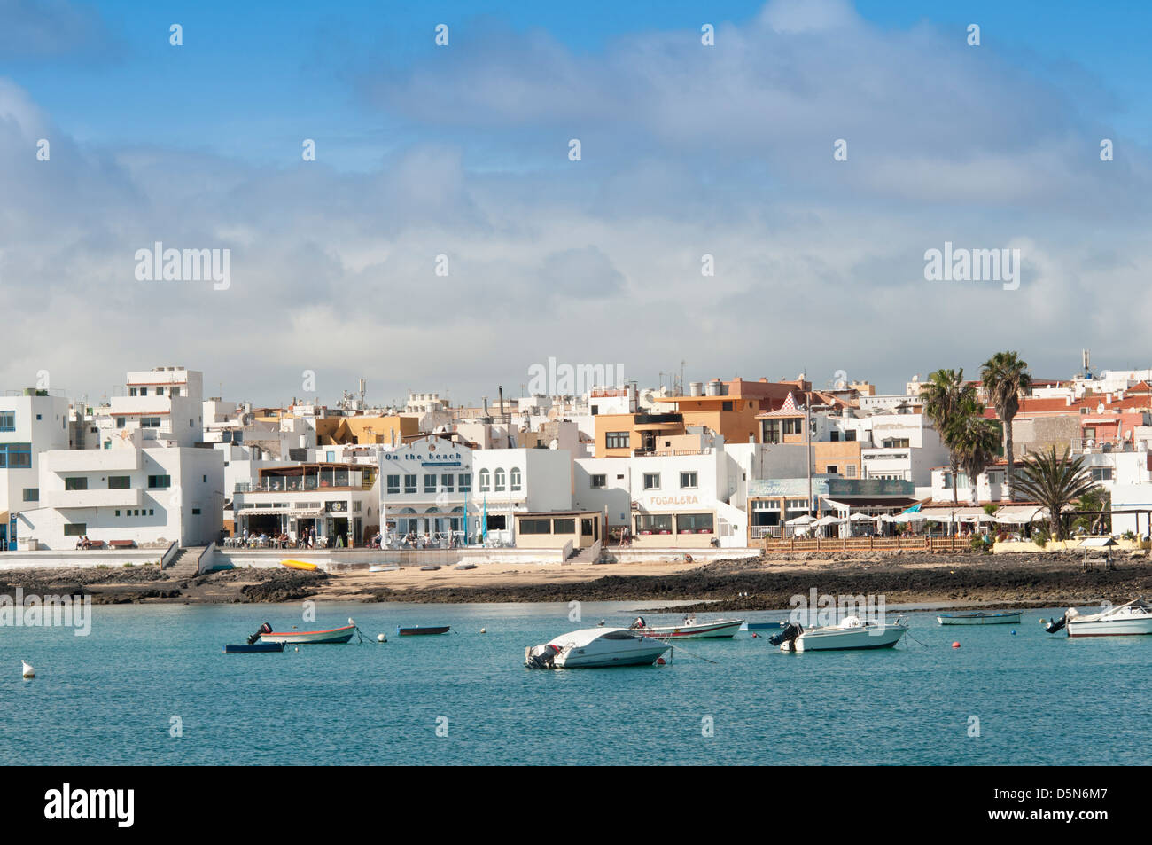 Corralejo Stadt in Fuerteventura Kanarische Inseln Stockfoto